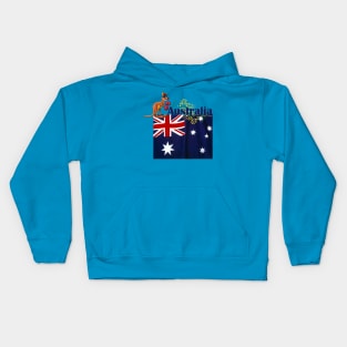 Australia Day Kids Hoodie